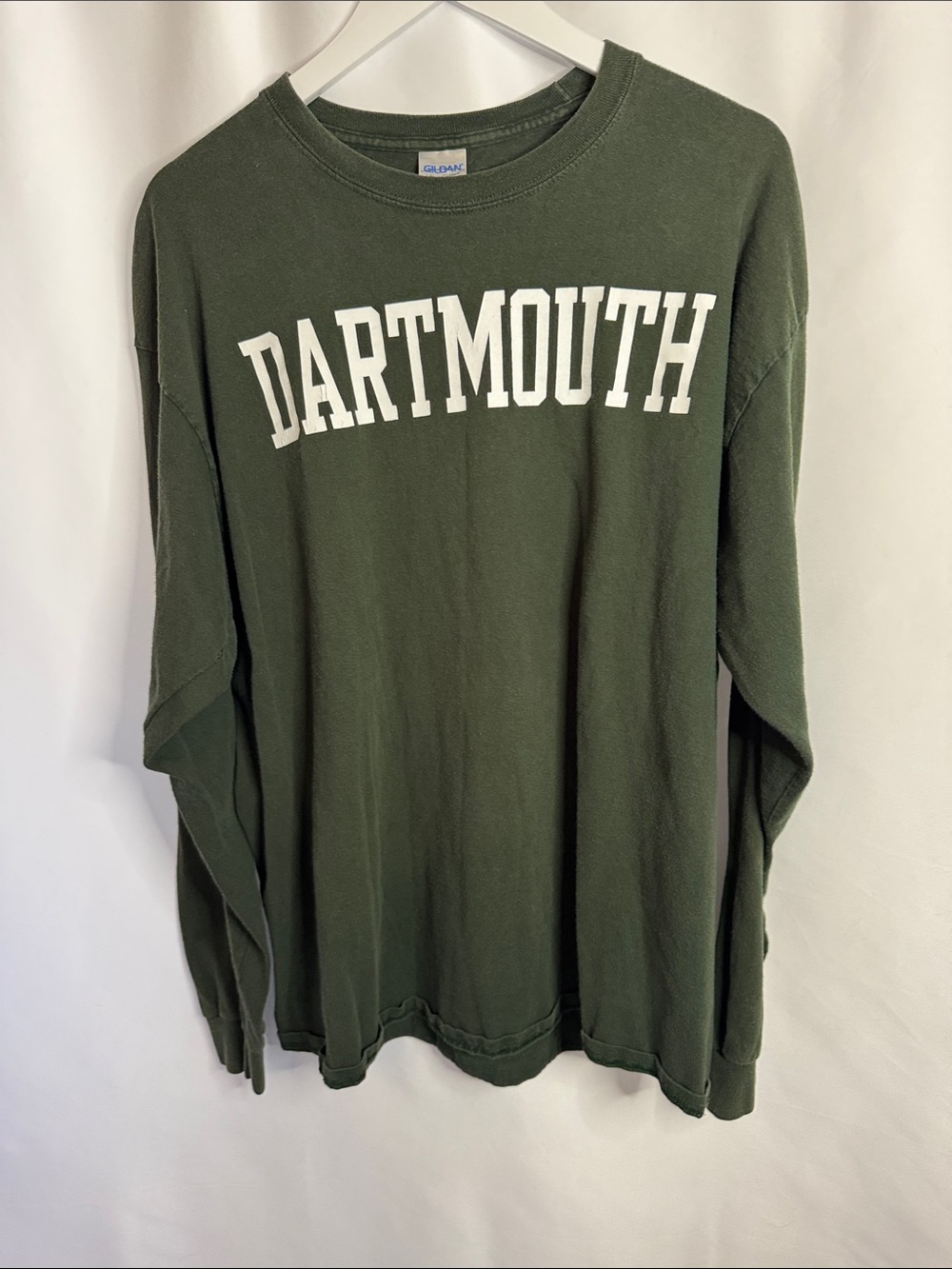 Gildan Olive Green Dartmouth Crewneck Sweatshirt XL
